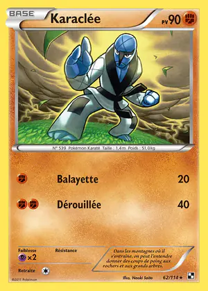 Karacl&eacute;e 62/114