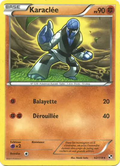 Image de la carte Pokemon Karaclée 62/114