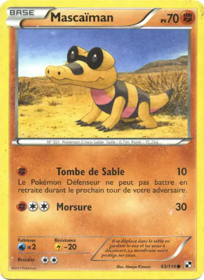 Image de la carte Pokemon Mascaïman 63/114