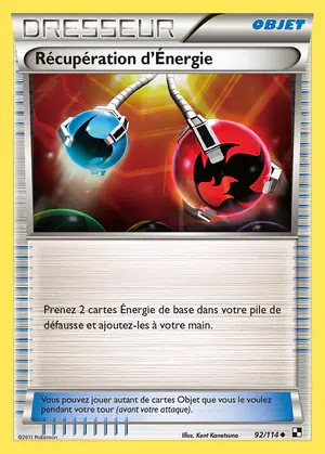 R&eacute;cup&eacute;ration d'&Eacute;nergie 92/114