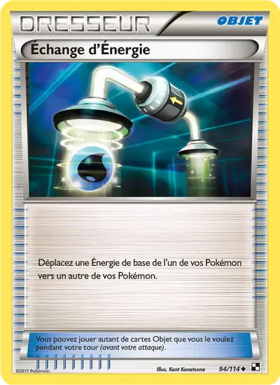 Image de la carte Pokemon Échange d'Énergie 94/114