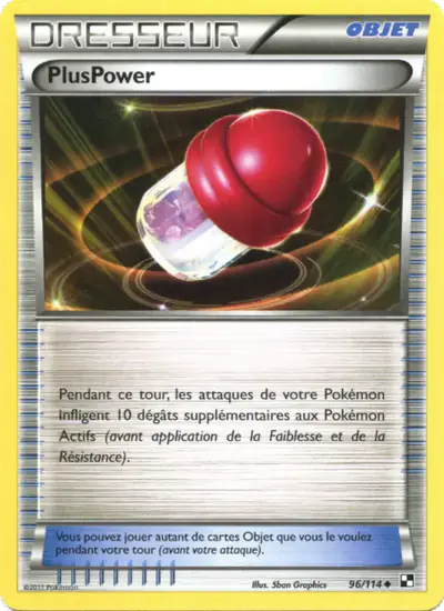 Image de la carte Pokemon PlusPower 96/114
