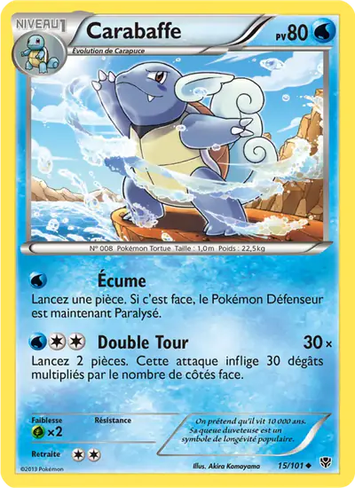 Image de la carte Pokemon Carabaffe 15/101