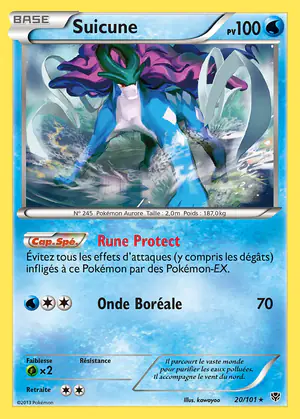 Suicune 20/101