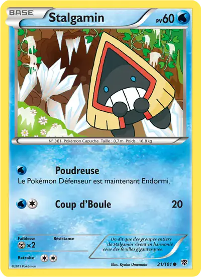 Image de la carte Pokemon Stalgamin 21/101