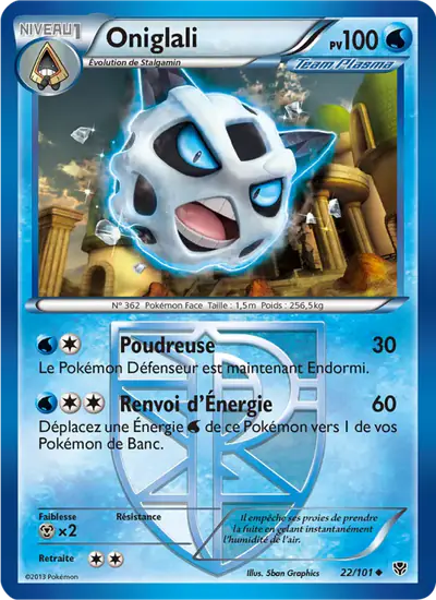 Image de la carte Pokemon Oniglali 22/101