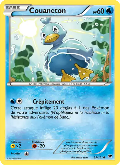 Image de la carte Pokemon Couaneton 29/101