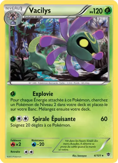 Image de la carte Pokemon Vacilys 4/101