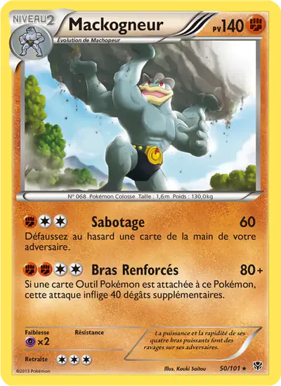 Image de la carte Pokemon Mackogneur 50/101