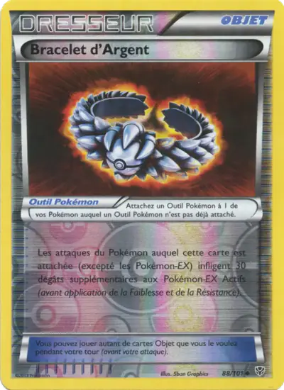 Image de la carte Pokemon Bracelet d'Argent 88/101