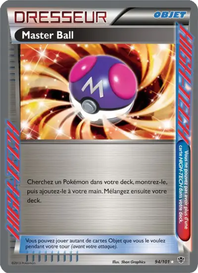 Image de la carte Pokemon Master Ball 94/101