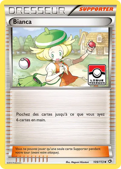 Image de la carte Pokemon Bianca 109/113