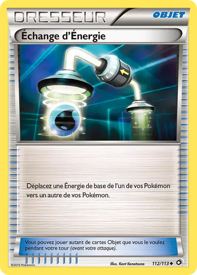 Image de la carte Pokemon Échange d'Énergie 112/113