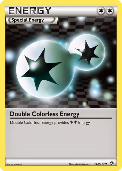 Image de la carte Pokemon Double Colorless Energy 113/113