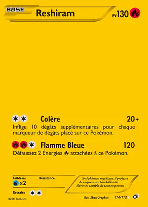 Reshiram 114/113