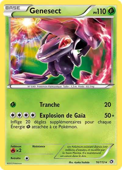 Image de la carte Pokemon Genesect 16/113