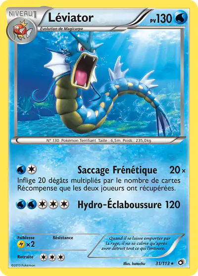 Image de la carte Pokemon Léviator 31/113