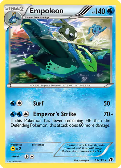 Image de la carte Pokemon Empoleon 35/113