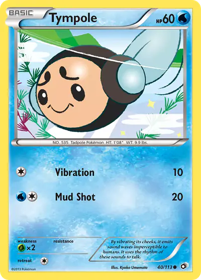 Image de la carte Pokemon Tympole 40/113