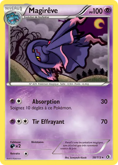Image de la carte Pokemon Magirêve 58/113