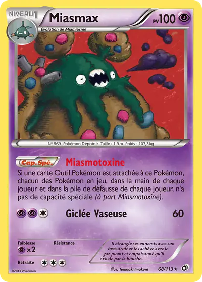 Image de la carte Pokemon Miasmax 68/113