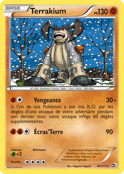 Image de la carte Pokemon Terrakium 84/113