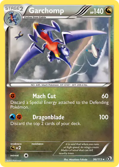 Image de la carte Pokemon Garchomp 96/113