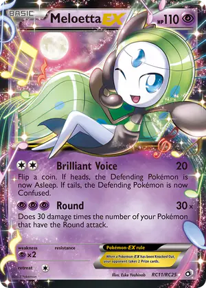 Meloetta-EX RC11/RC25