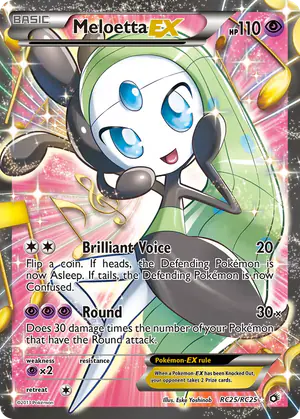 Meloetta-EX RC25/RC25