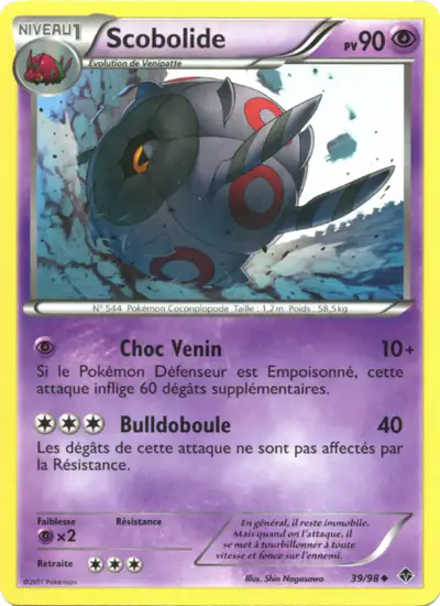 Image de la carte Pokemon Scobolide 39/98