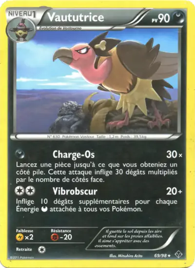 Image de la carte Pokemon Vaututrice 69/98