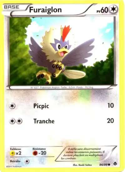 Image de la carte Pokemon Furaiglon 86/98