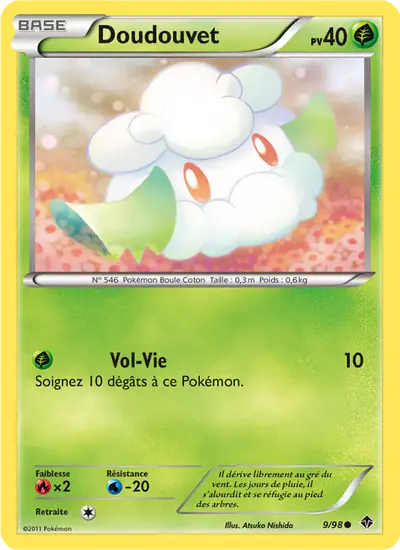 Image de la carte Pokemon Doudouvet 9/98
