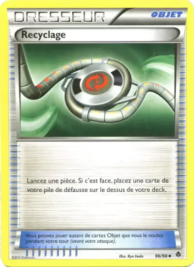 Image de la carte Pokemon Recyclage 96/98