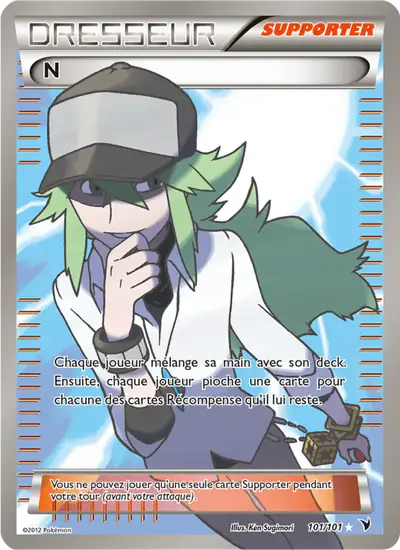 Image de la carte Pokemon N 101/101