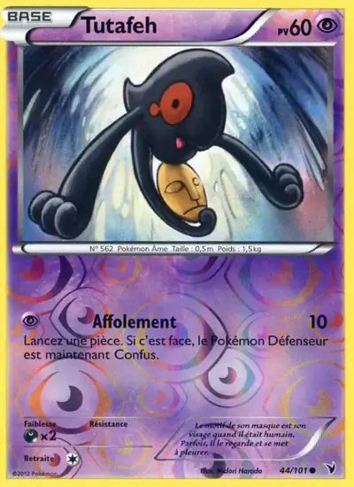 Image de la carte Pokemon Tutafeh 44/101