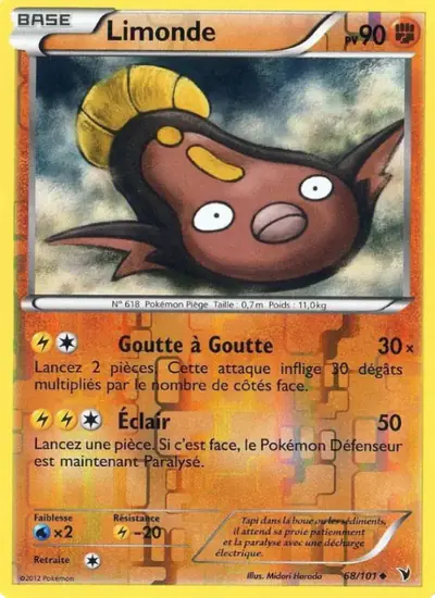 Image de la carte Pokemon Limonde 68/101