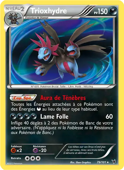 Image de la carte Pokemon Trioxhydre 79/101