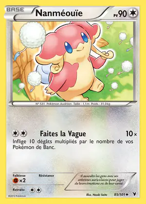 Nanm&eacute;ou&iuml;e 85/101