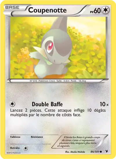 Image de la carte Pokemon Coupenotte 86/101