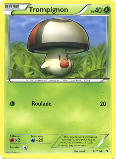 Image de la carte Pokemon Trompignon 9/101