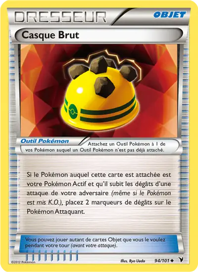 Image de la carte Pokemon Casque Brut 94/101