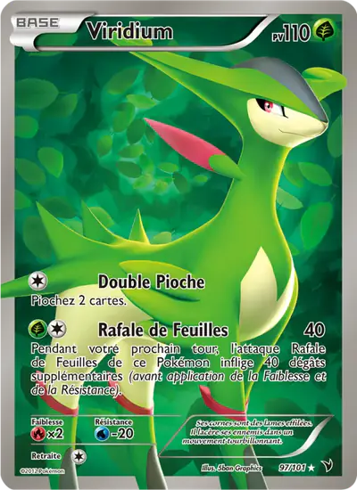 Image de la carte Pokemon Viridium 97/101