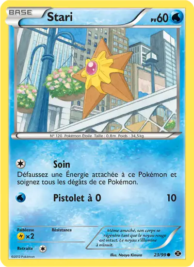 Image de la carte Pokemon Stari 23/99