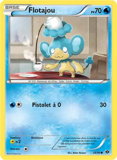 Image de la carte Pokemon Flotajou 28/99