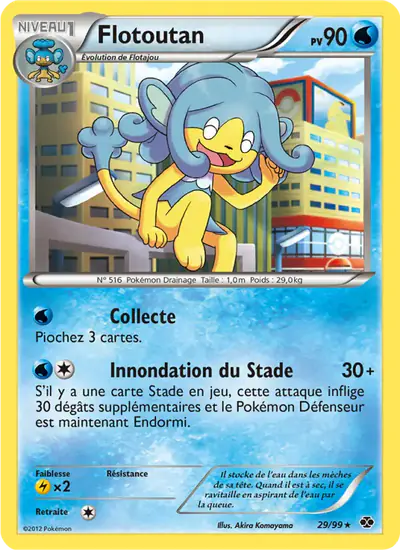 Image de la carte Pokemon Flotoutan 29/99