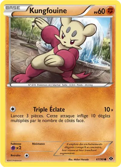 Image de la carte Pokemon Kungfouine 67/99