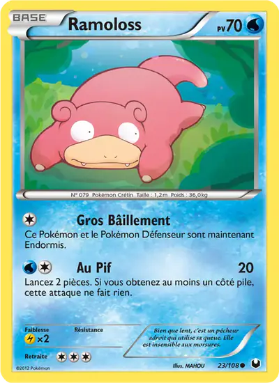 Image de la carte Pokemon Ramoloss 23/108