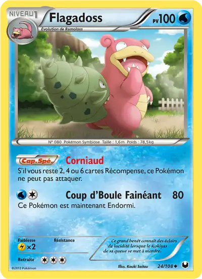 Image de la carte Pokemon Flagadoss 24/108