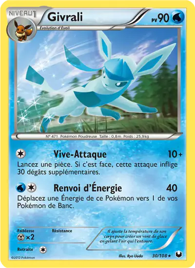 Image de la carte Pokemon Givrali 30/108